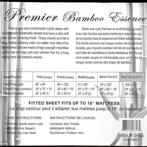 ⭐️FINAL STOCK⭐️King 4pc Black Arabesque Sheets - Picture 4 of 5